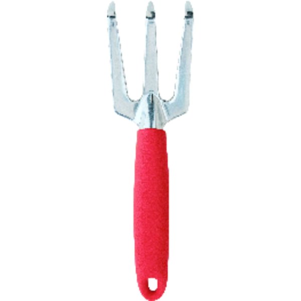 Corona Tools Corona 3 Tine Aluminum Hand Cultivator 10 in. Aluminum Handle CT 3030I